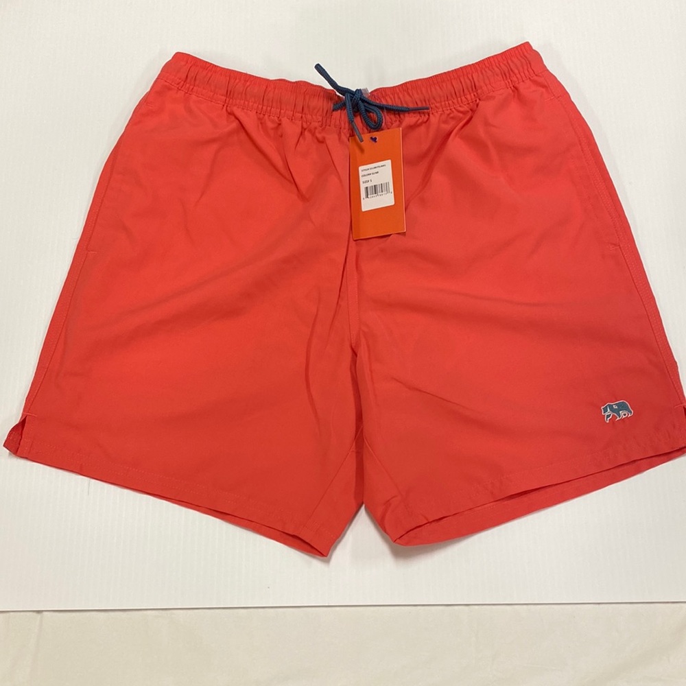 THE NORMAL BRAND mesh lined swim trunks in the color Sunshine. NWT. Size Small.